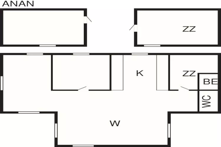 Maison de vacances pour 9 a HÄLLEVIKSSTRAND-Plan