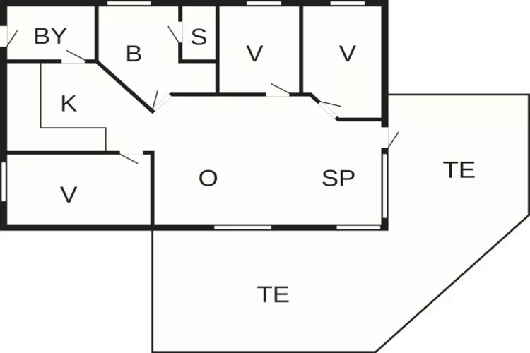 Maison de vacances pour 6 a Læsø-By Traum-Plan
