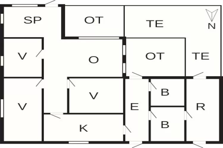 Beachside Haven in Marielyst - By Traum Ferienwohnungen-Floor plan