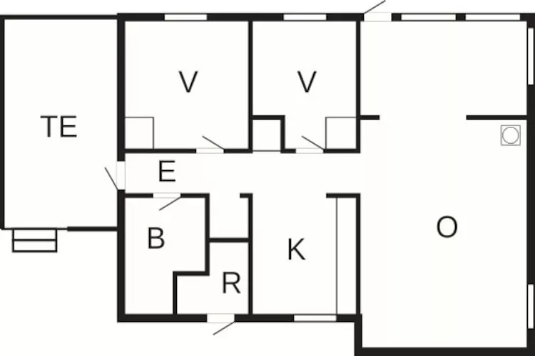 6 person holiday home in FALKENBERG-By Traum-Floor plan