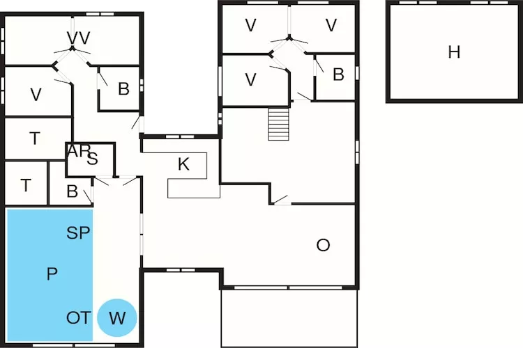 Luxury Retreat with Pool - By Traum Ferienwohnungen-Floor plan