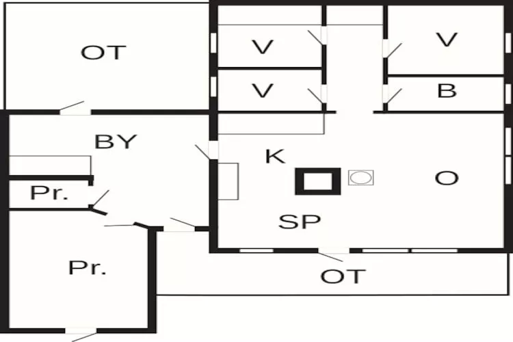 Maison de vacances pour 7 a Hals-By Traum-Plan