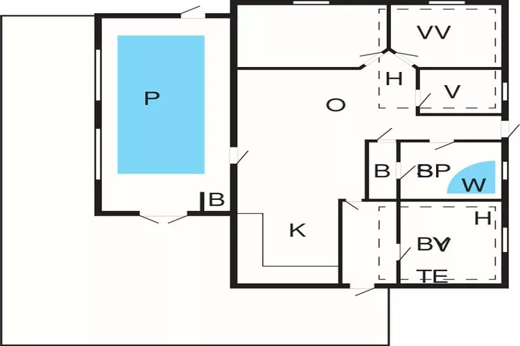 12 person holiday home in Egå-By Traum-Floor plan