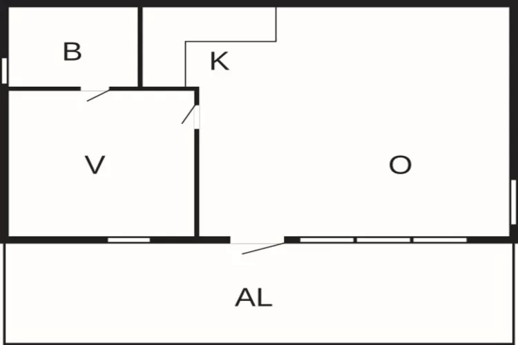2 person holiday home in BENGTSFORS-By Traum-Floor plan