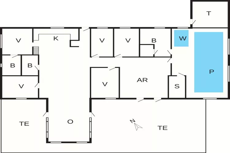 Retraite de luxe avec piscine -- By Traum Ferienwohnungen-Plan