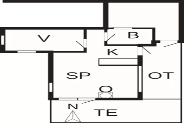 4 Personen Ferienhaus in Mesinge-By Traum-Grundriss