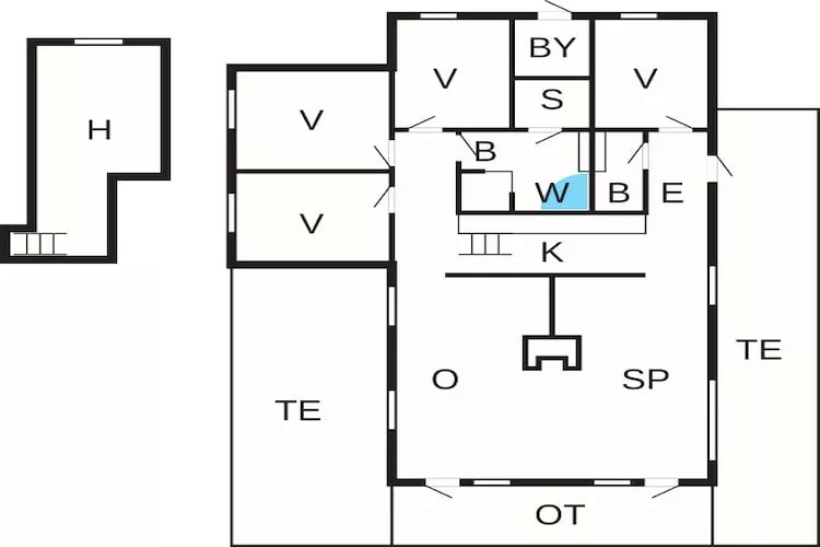 12 person holiday home in Sæby-By Traum-Floor plan