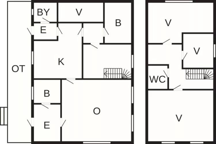 Maison de vacances pour 10 a Follafoss-By Traum-Plan
