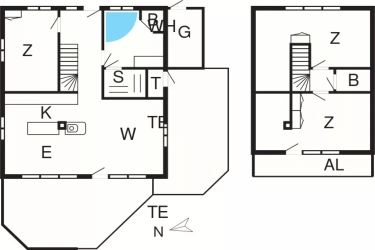 MERKUR 70+48 LOGGIA SW 2.R.-Plan