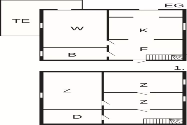 4 person holiday home in Skatvik-By Traum-Floor plan