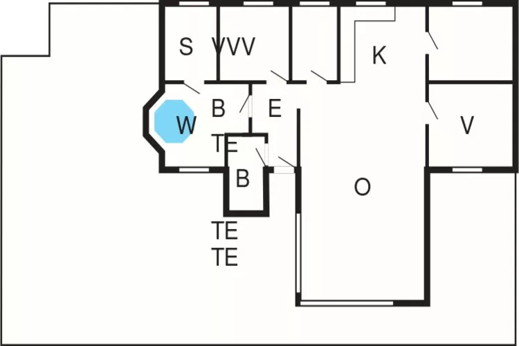 9 Personen Ferienhaus in Løkken-By Traum-Grundriss