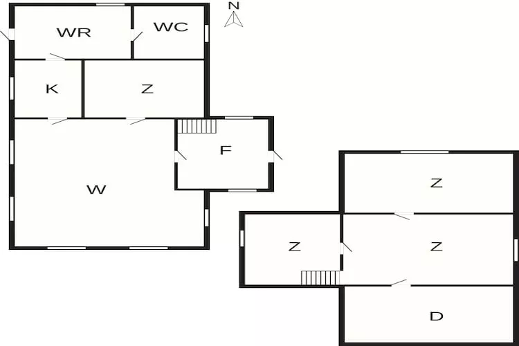 Charming Seaside Cottage - By Traum Ferienwohnungen-Floor plan
