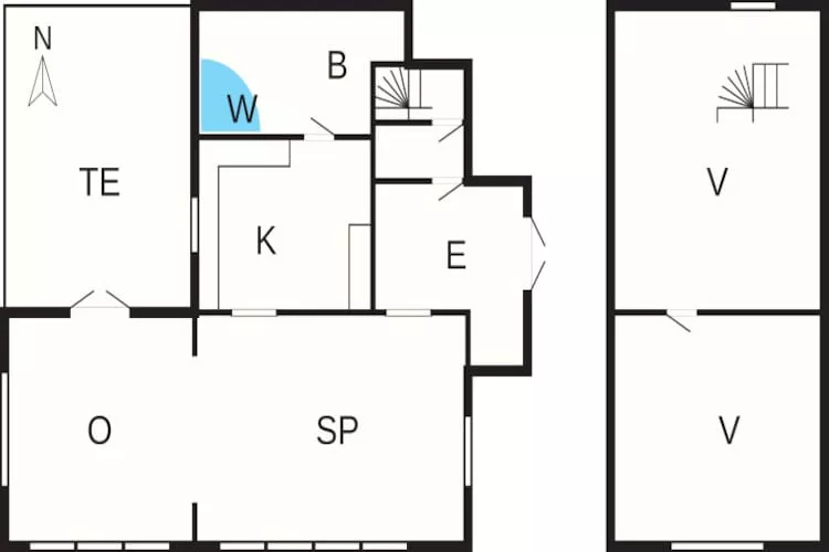 5 person holiday home in MARIESTAD-By Traum-Floor plan