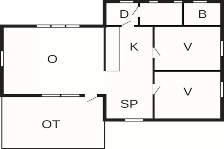 4 person holiday home in VEBERÖD-By Traum-Floor plan