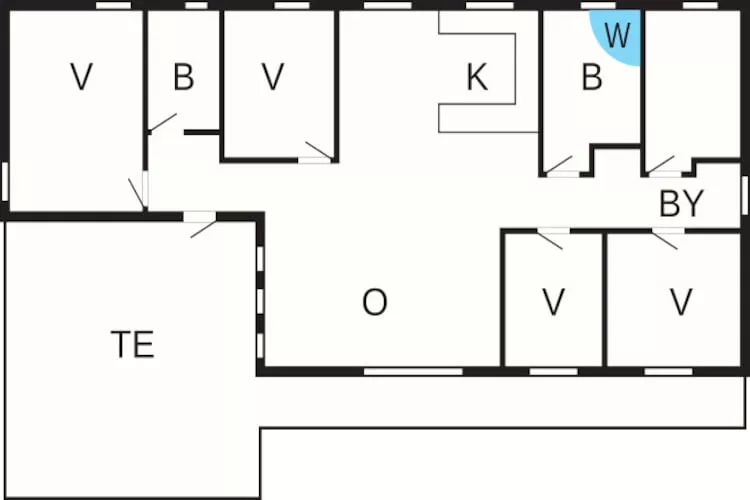 11 person holiday home in Væggerløse-By Traum-Floor plan