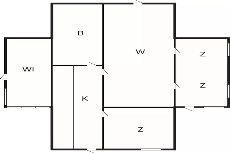 4 Personen Ferienhaus in Allingåbro-By Traum-Grundriss