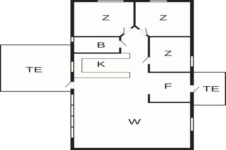Maison de vacances pour 6 a Vena-By Traum-Plan