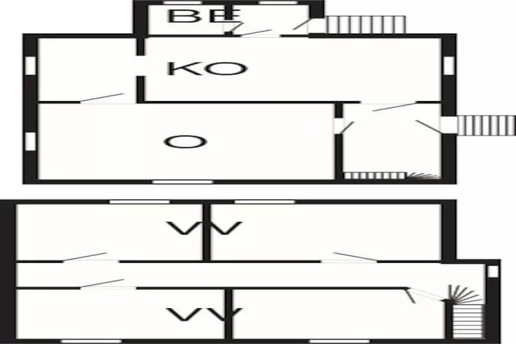 7 person holiday home in Bøstad-By Traum-Floor plan