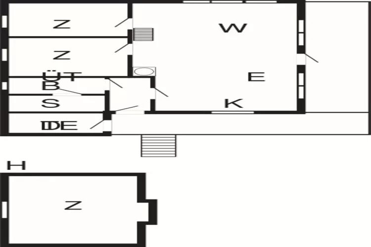 6 person holiday home in Bud-By Traum-Floor plan