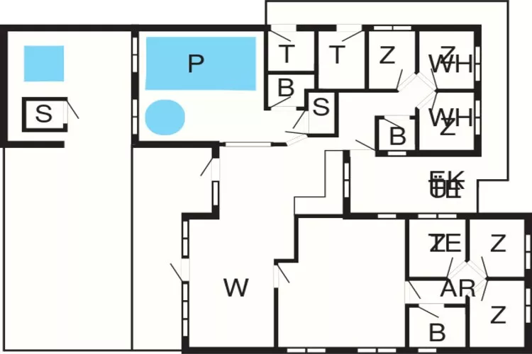 Luxury Retreat with Pool - By Traum Ferienwohnungen-Floor plan