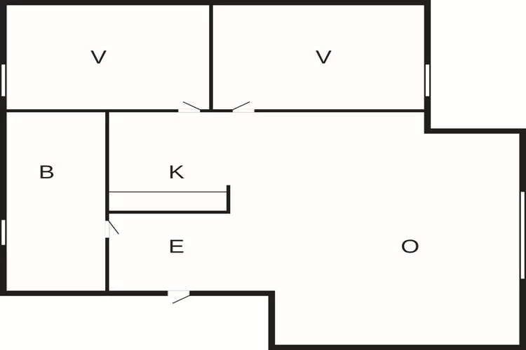 4 person holiday home in SÄLEN-By Traum-Floor plan