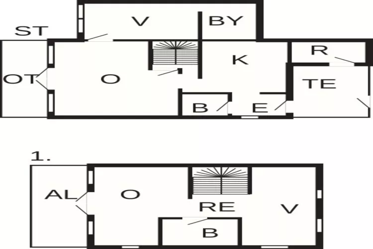 8 Personen Ferienhaus in Hals-By Traum-Grundriss