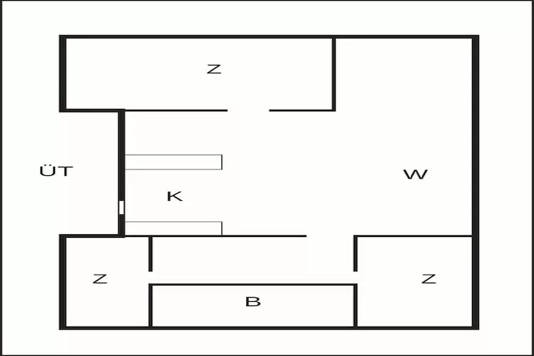 8 person holiday home in Saltum-By Traum-Floor plan