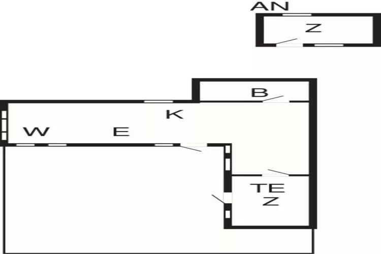 Retraite confortable a Ellinge Lyng -- By Traum Ferienwohnungen-Plan