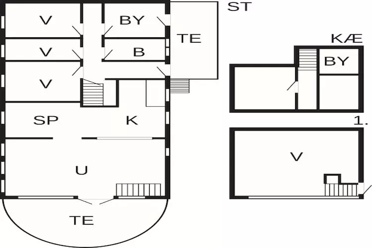 8-Personen-Haus in Skagen-By-Grundriss