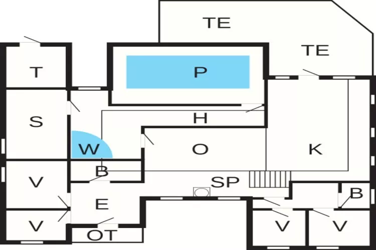 Luxury Pool Retreat in Ebeltoft - By Traum Ferienwohnungen-Floor plan