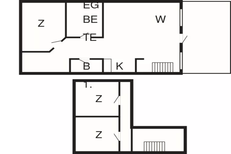 Maison de vacances pour 6 a Brovst-By Traum-Plan