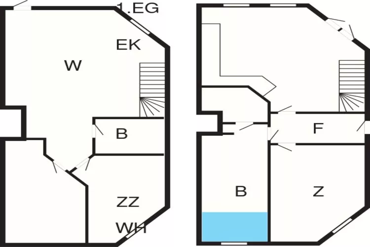 8 person holiday home in Bogense-By Traum-Floor plan