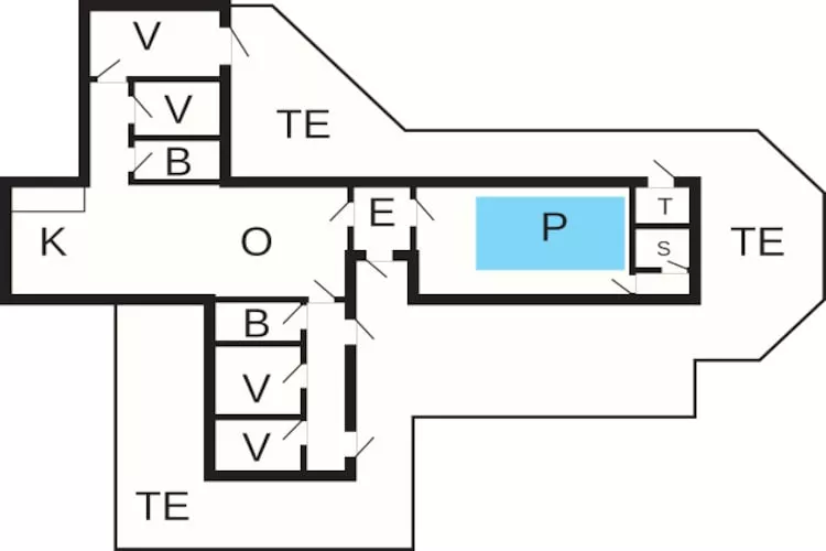 10 person holiday home in Fjerritslev-By Traum-Floor plan