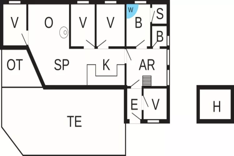 10 Personen Ferienhaus in Tarm-By Traum-Grundriss