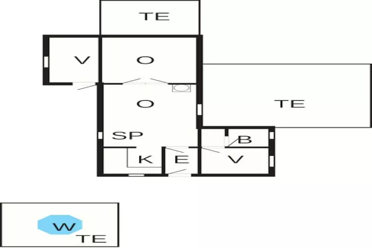 Maison de vacances pour 4 a Ebeltoft-By Traum-Plan