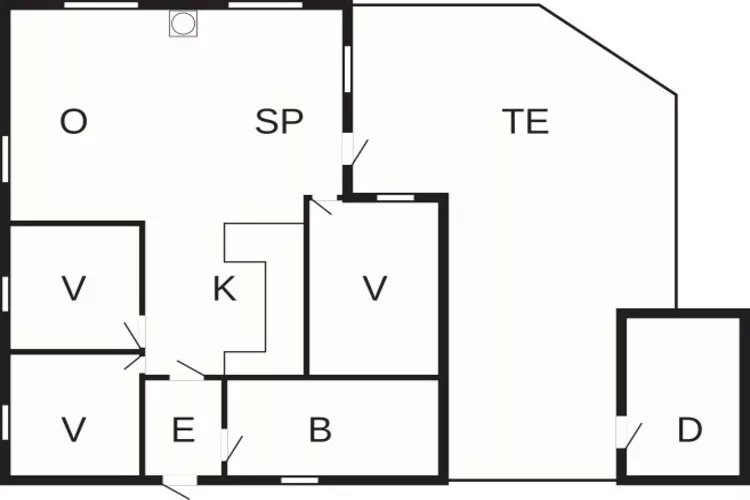 6 Personen Ferienhaus in Ulfborg-By Traum-Grundriss