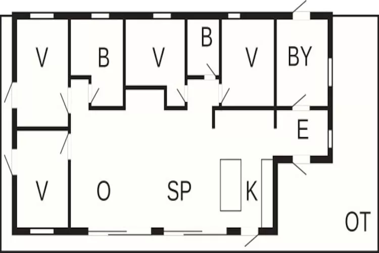 Maison de vacances pour 8 a Læsø-By Traum-Plan