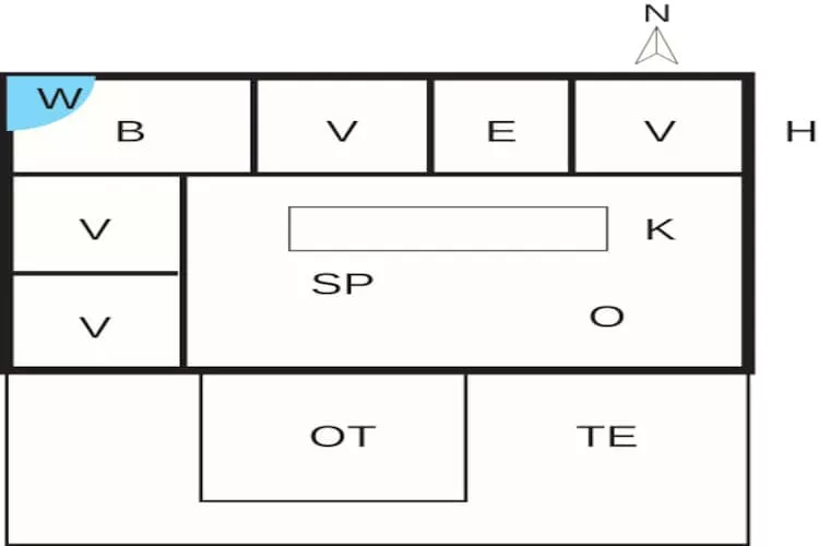 10 person holiday home in Rønde-By Traum-Floor plan