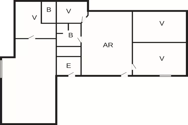 9 Personen Ferienhaus in Glesborg-By Traum-Grundriss