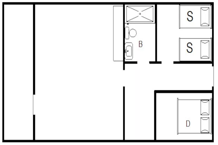 Poolside Paradise in Fano - By Traum Ferienwohnungen-Floor plan