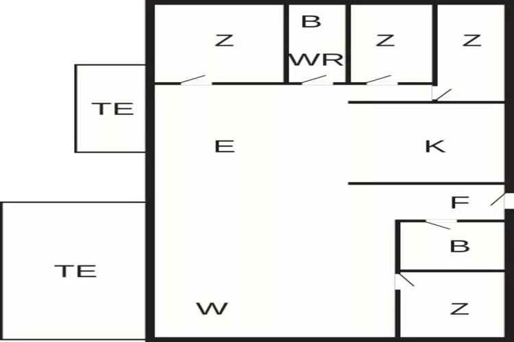 8 person holiday home in HURDAL-By Traum-Floor plan