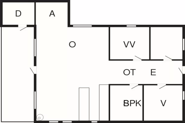 8 Personen Ferienhaus in Højslev-By Traum-Grundriss