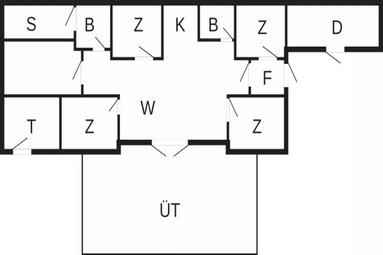 10 person holiday home in Haderslev-By Traum-Floor plan