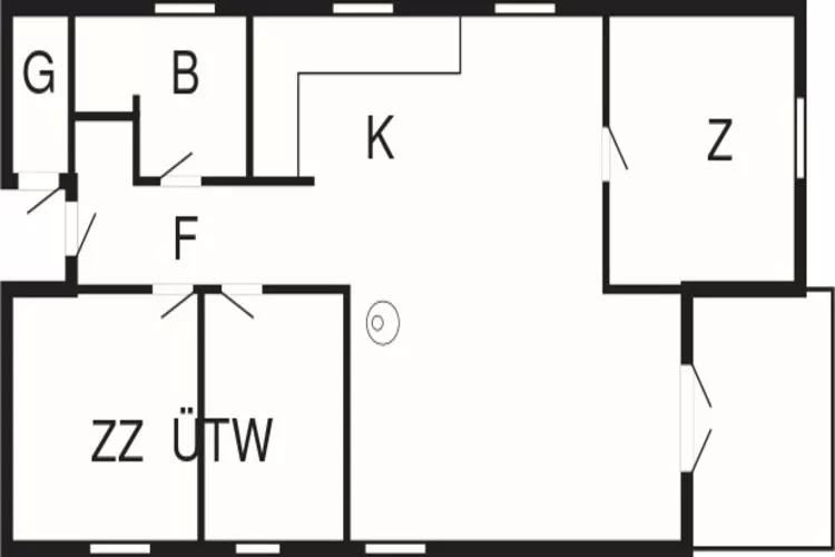 6 Personen Ferienhaus in Løkken-By Traum-Grundriss