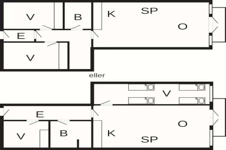 3 room-Grundriss