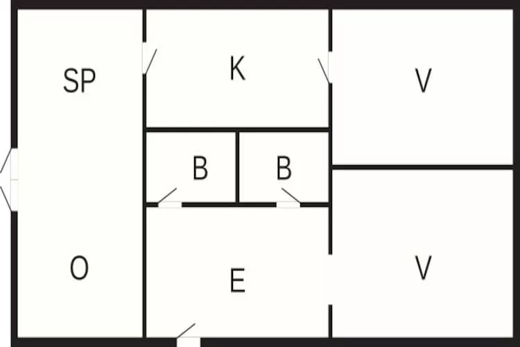 Maison de vacances pour 4 a Rudkøbing-By Traum-Plan