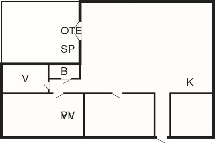Ferienhaus für 6 Personen in Thisted-Grundriss