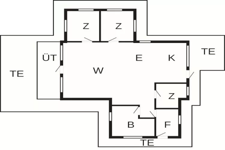 7 Personen Ferienhaus in Hejls-By Traum-Grundriss