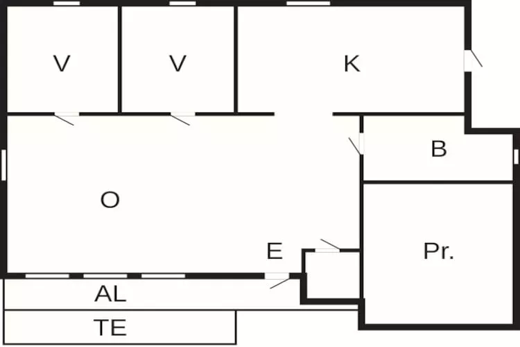 5 person holiday home in TRÄSLÖVSLÄGE-By Traum-Floor plan