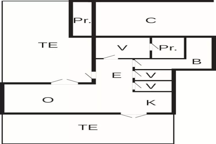 4 Personen Ferienhaus in Skagen-By Traum-Grundriss